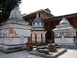 12 Kathmandu Gokarna Mahadev Temple Small Shrines Near Garuda Statue